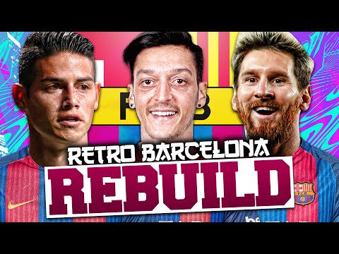 REBUILDING BARCELONA!!! FIFA 17 Career Mode (RETRO REBUILD)