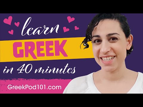 All Romantic Expressions You Need in Greek! Learn Greek in 40 Minutes!