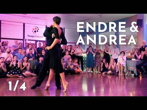  Andrea Serban  and  Endre Szeghalmi  are  dancing  to  the  tango  "  Derrotado  "  by  Carlos di Sarli