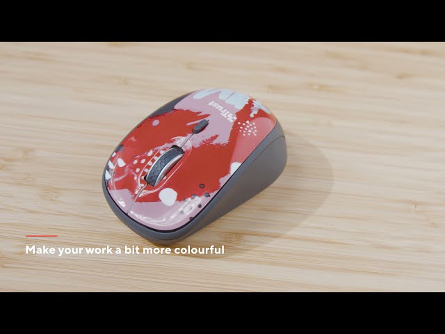 Trust Yvi souris Droitier RF sans fil Optique 1600 DPI video