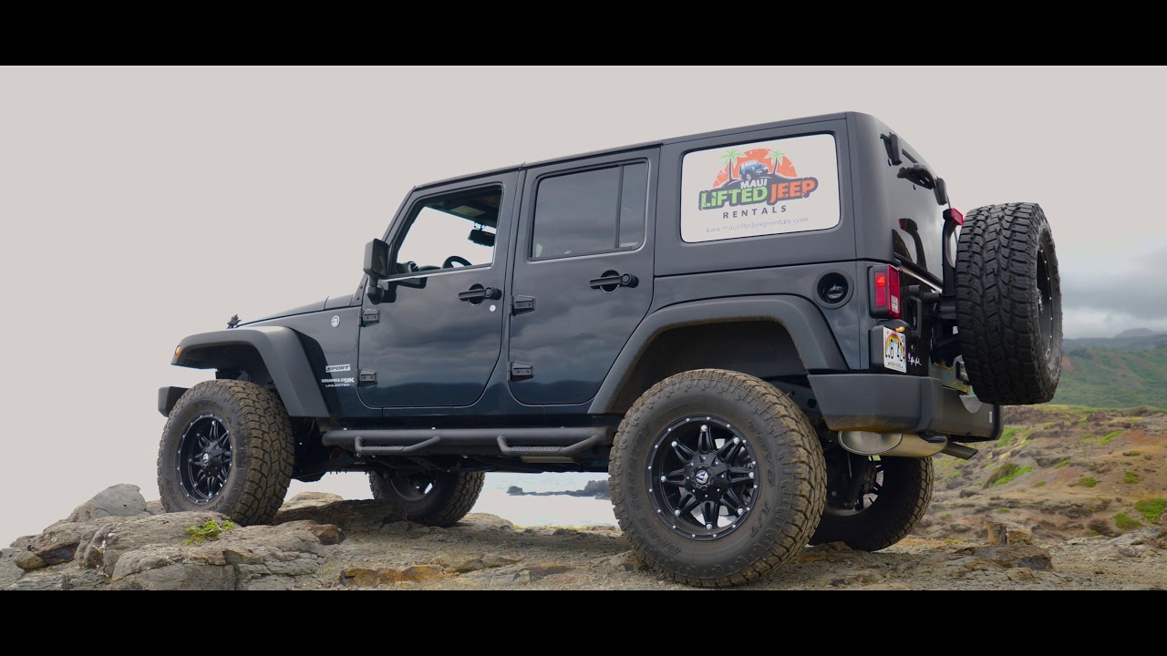 Maui Lifted Jeep Rentals
