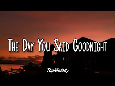 The Day You Said Goodnight (Lyrics) - Hale
