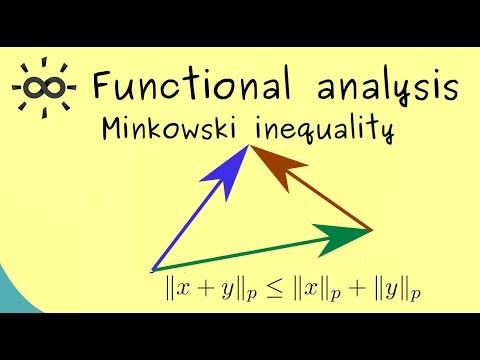 Functional Analysis Part 20 Minkowski inequality