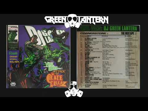 DJ GREEN LANTERN CORNERSTONE MIXTAPE VOL  19 (2000) "VINYL WARS--ATTACK OF THE CRATE DIGGERS"