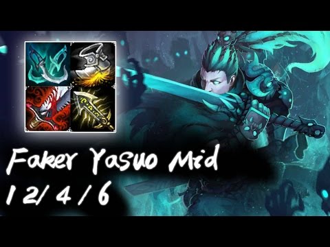 SKT T1 Faker Yasuo Mid vs Aurelion Sol | Korea High Elo Replays