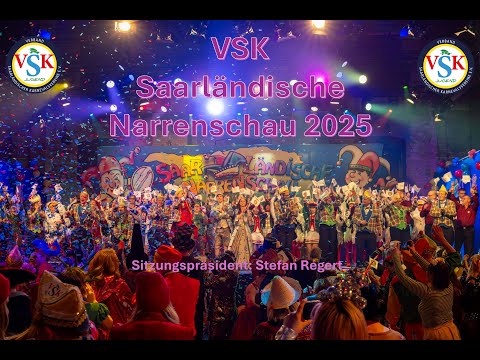 VSK Narrenschau 2025 - SR Fernsehen Kappensitzung: SiPrä Stefan Regert, De Läädisch, Die Konsorten,
