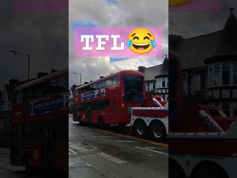 TFL 😂 Transport for London Bus Recovery #funnyshorts #funnyvideo #funny #trendingshorts #viral #yt