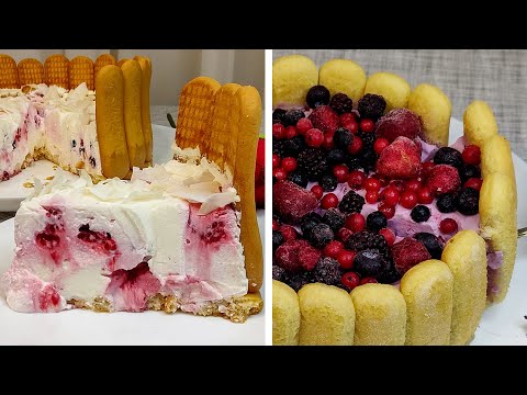 2 Easy No Bake Charlotte Cake Recipes - Healthy and Very Delicious