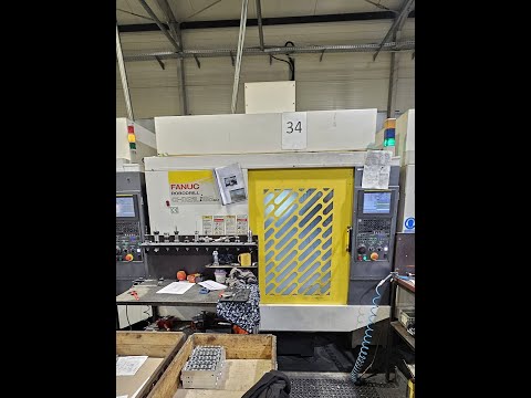 Vertikal CNC Fräszentrum Fanuc ROBODRILL ALPHA D21LiB5ADV 2019