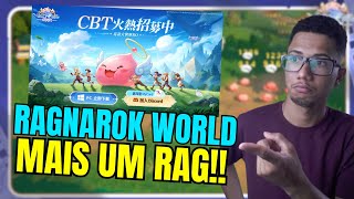 COMO ESTA FICANDO O RAGNAROK WORLD? REAGINDO A GAMEPLAY!