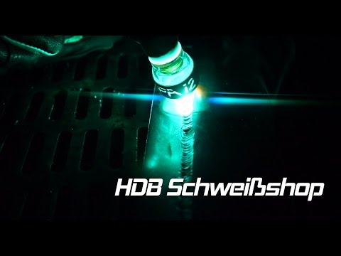 WIG Schweißen Videoaufnahme mit EWM Picotig AC/DC und Fupa 12