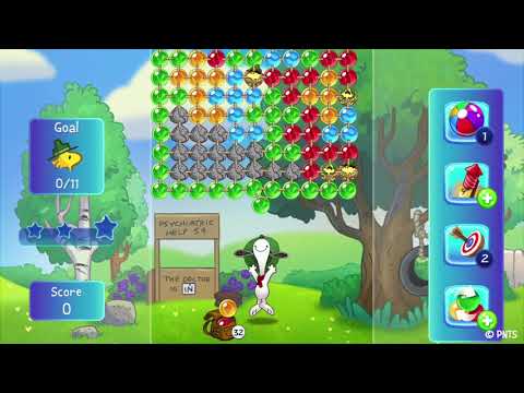 Bubble Shooter - Snoopy POP! Video