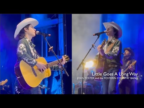 John Foster and the Fosterin Country Band – Little Goes A Long Way (Split Screen)