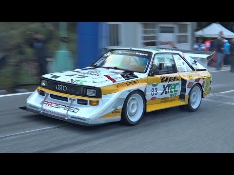 BEST Hillclimb Starts at FIA Hill Climb Masters 2018 Gubbio - Hillclimb Monsters, Prototypes & More!