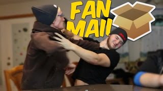 FIGHTING OVER FAN MAIL!!