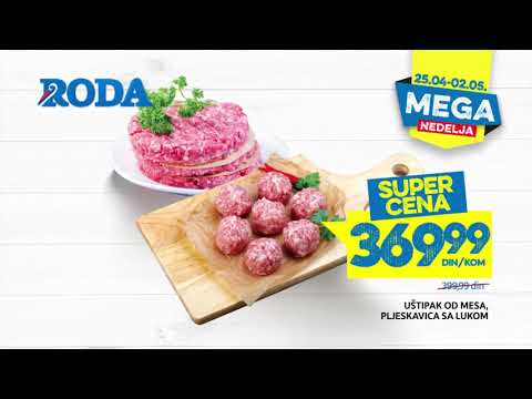 Roda I Mega nedelja 25.04 - 2.05.2019.