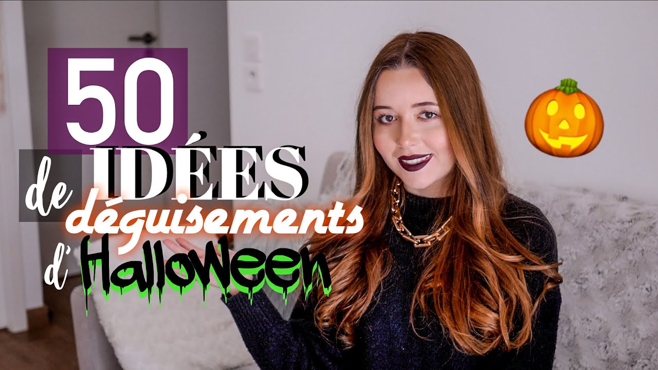 50 idées de déguisements pour Halloween !