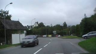 preview picture of video 'Driving Along Rue Du Bras D'Argent & Rue Du Seminaire  D7, Quintin, Côtes D'Armor, Brittany, France'