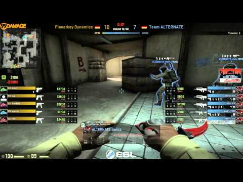 ALTERNATE vs. Planetkey Dynamics | Gruppe A, EPS Summer 2014 | de_dust2