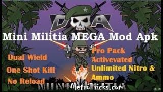 TÉLÉCHARGER MINI MILITIA 3.0.27 GRATUIT MILITIA 3.0.27 GRATUIT TÉLÉCHARGER MINI
