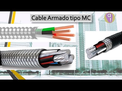 Part of a video titled Cable armado tipo MC - YouTube