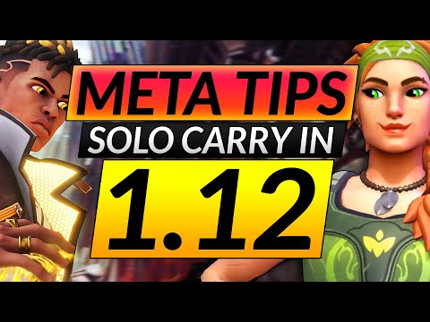 How to CRUSH the NEW META in Patch 1.12 - BEST Agent Tips and Tricks - Valorant Guide
