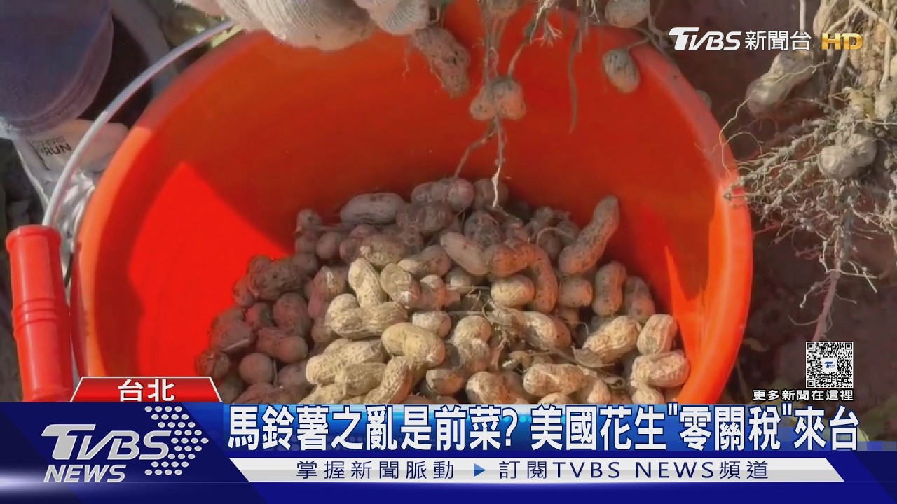 美國花生將「零關稅」進口!農業部:恐影響國內2至3成