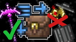 In what way does Terraria's sort button actually sort things?