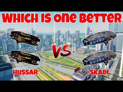 WR🔥 Ultimate Hussar VS Skadi Weapon Comparison ||WAR ROBOTS||
