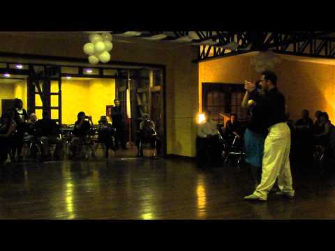  Felipe Zarzar  and  Mamié Sancy  are  dancing  to  a  tango