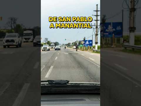 Llegando a Manantial por Ruta 301 desde San Pablo