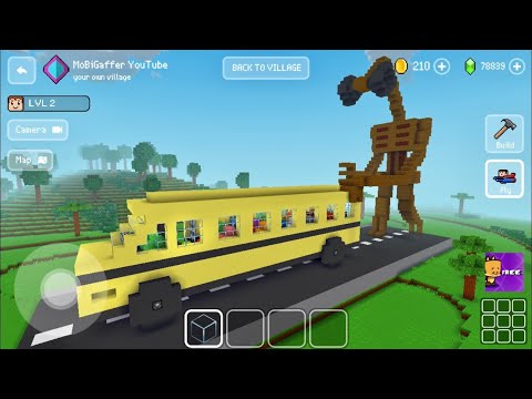 Block Craft 3D: Building Simulator Games For Free Gameplay#1674 (iOS & Android)| Siren   Head Attack - YouTube