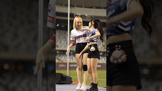 振り付けを確認する💃 KIA Tigers 박성은[朴星垠](Park Sung-eun) 치어리더 2024/7/28【台湾チアTV】