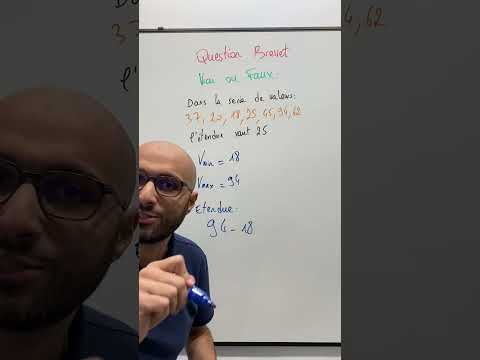 BREVET : calculer l’ÉTENDUE