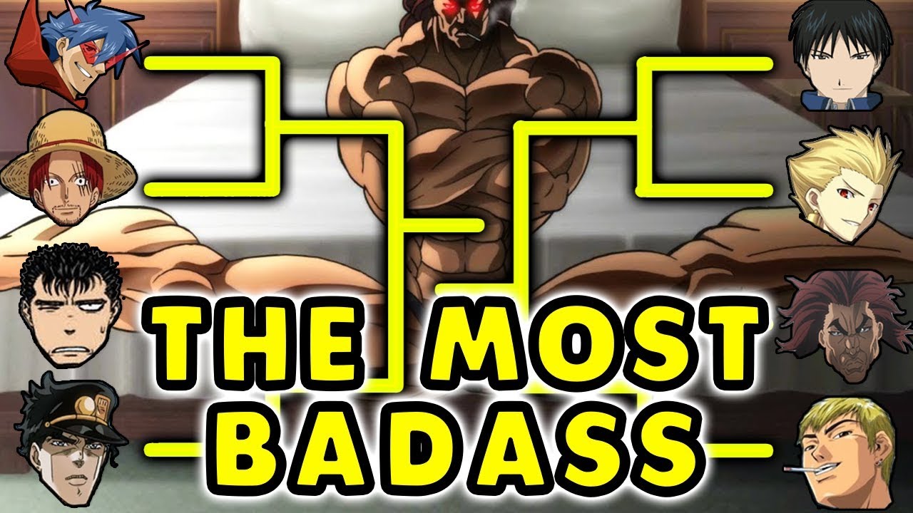 Who is The Most BADASS Anime Character?! Tournament Bracket W/ One Piece, Jojo's, Berserk, GTO, FMA