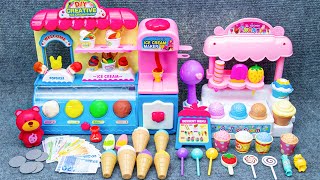 Download lagu 14 Minutes Satisfying with Unboxing Cute Pink Ice Cream Store Cash Register ASMR | Review Toys mp3
