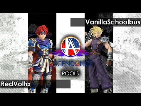 Smash 4: RedVolta (Roy) V VanillaSchoolbus (Cloud) - Ascendance 71 Tournament SSB4