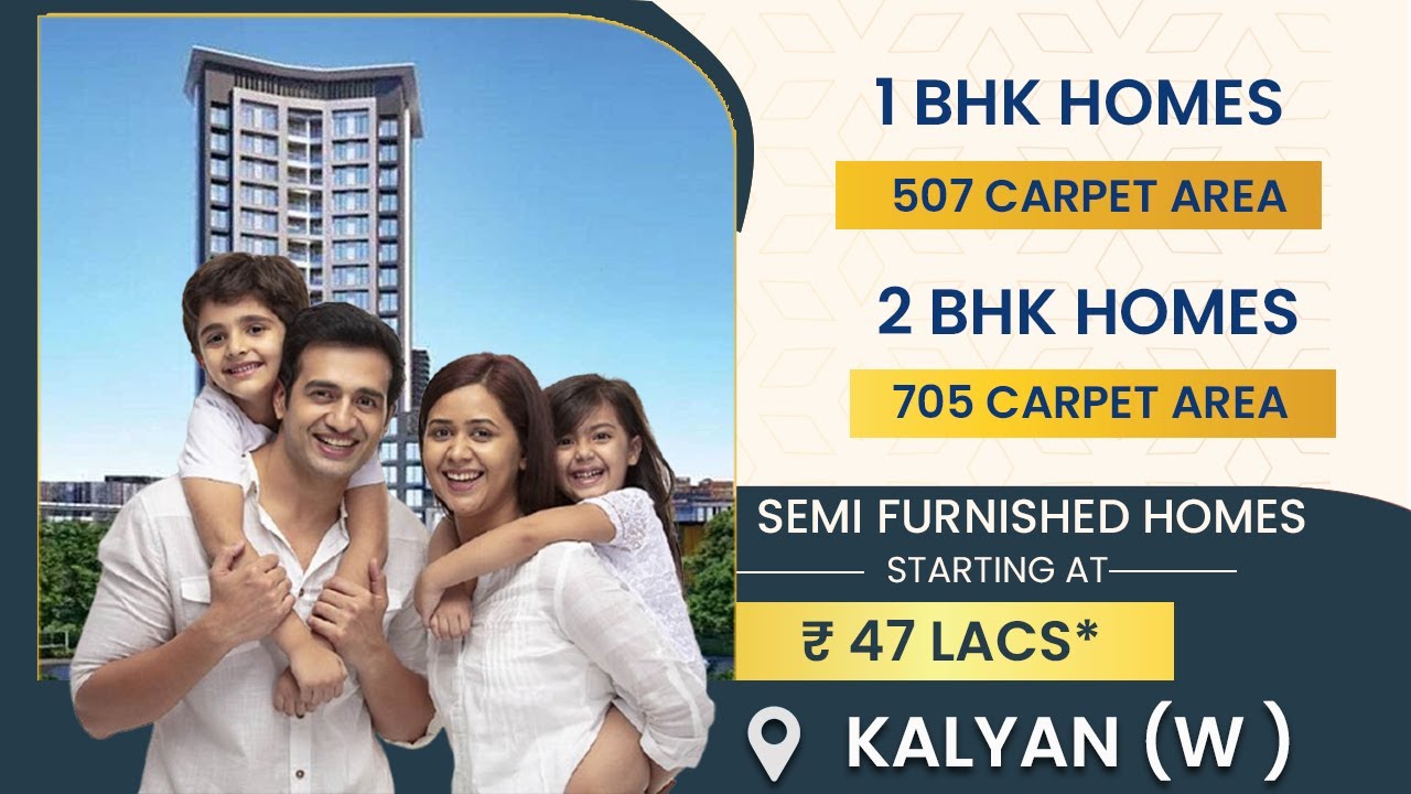 1 BHK  Flat In Kalyan West Near Station | Call 9022112222