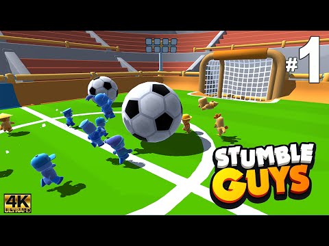 Stumble Guys - Gameplay Walkthrough Part 1 (iOS, Android, PC) | UHD 4K