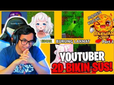 THE VTUBER'S REACTION WHICH BECOME A SUS AT BAKWAN SMP MAKES LUCKY!
