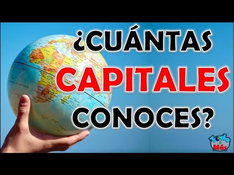 ¿Cuántas "CAPITALES CONOCES"? Test/Trivial