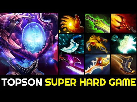 TOPSON Arc Warden BAD Start — 54min Super Hard Game 7.27 Dota 2
