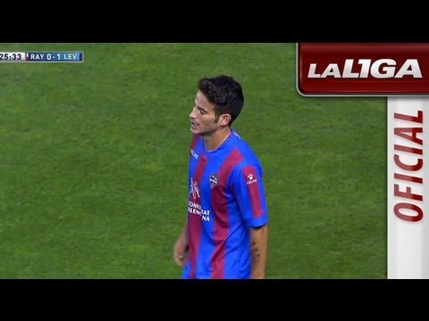 Golazo de Ruben Garcia (0-1) en el Rayo Vallecano - Levante UD - HD
