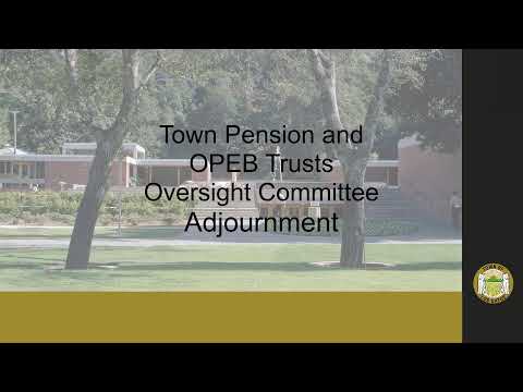 Town Pension and OPEB Trusts Oversight Committee Meeting / June 2, 2026 / 6:15 PM