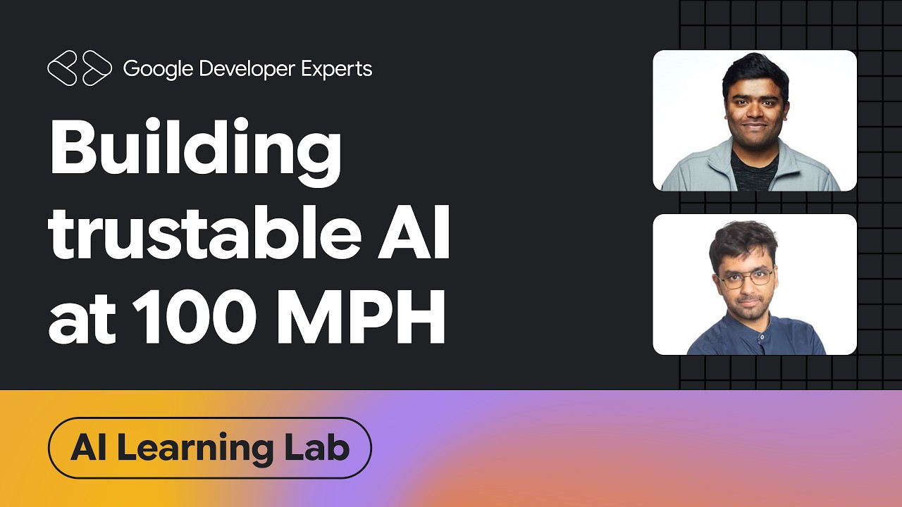 Building Trustable AI at 100 MPH, presented in English