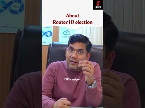 OSPF Router ID Election Process #ospf #ccnp #ccna #cybersecurity