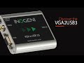 Inogeni Convertisseur VGA2USB3 VGA – USB 3.0