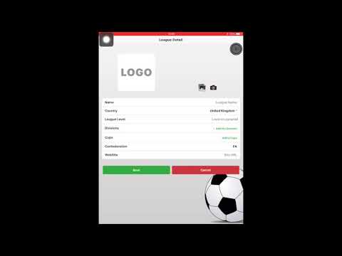 QSFootball App: How to create a league ?