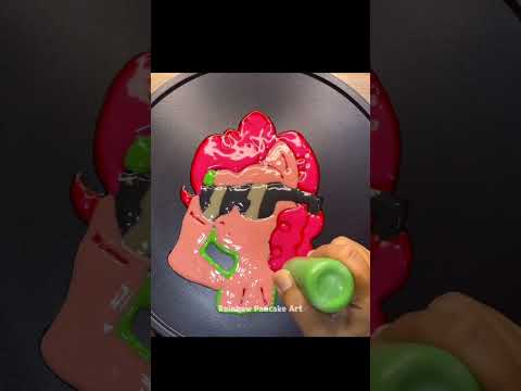 Shorts My Little Pony Pancake Art - Pinkie Pie  @rainbowpancakeart   #pancake #pancakeart