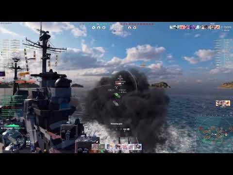 World of Warships: First Game With T10 SN Stalingrad (Let's See The Limit of This Ship Can Do)